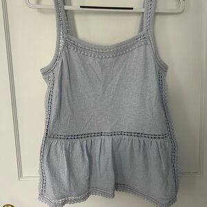 Light blue tank top, size S